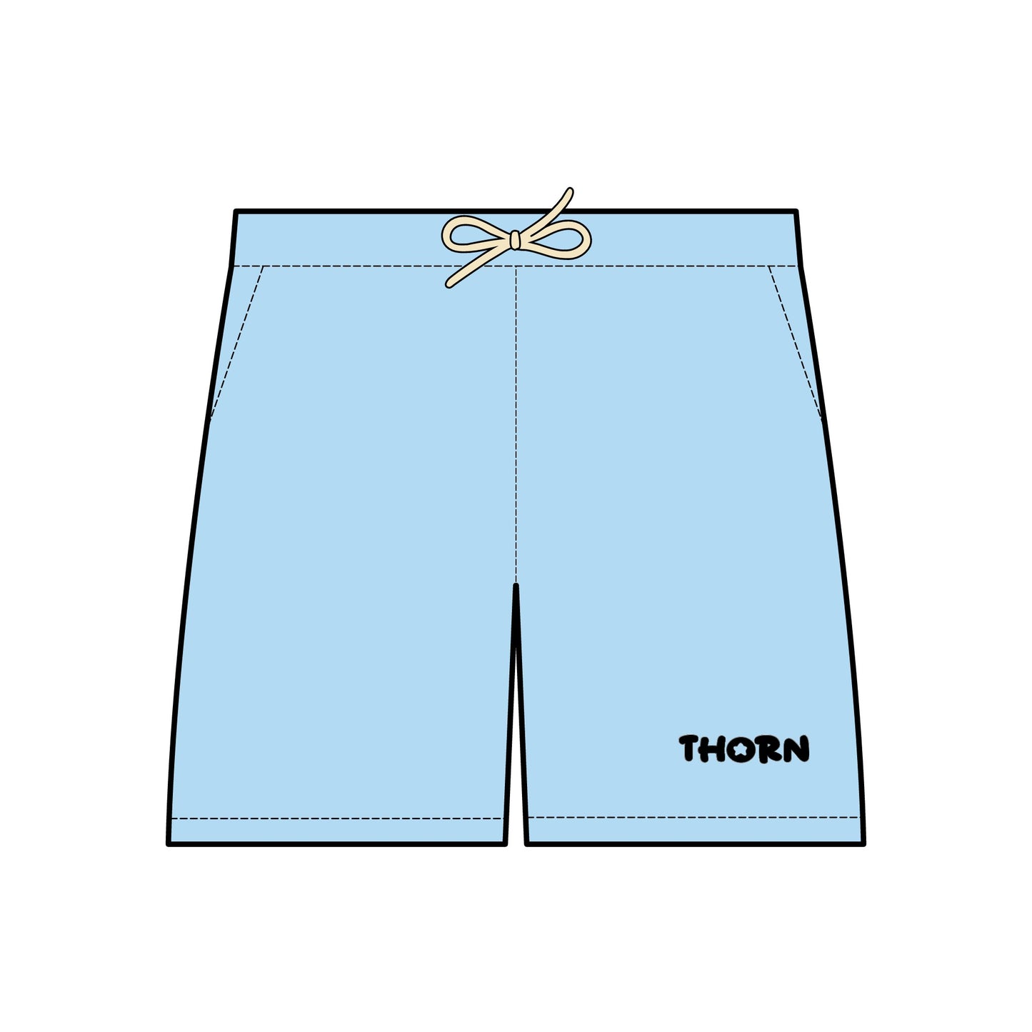 Garment-Dyed Lightweight Fleece Sweat Shorts Thorn Brand