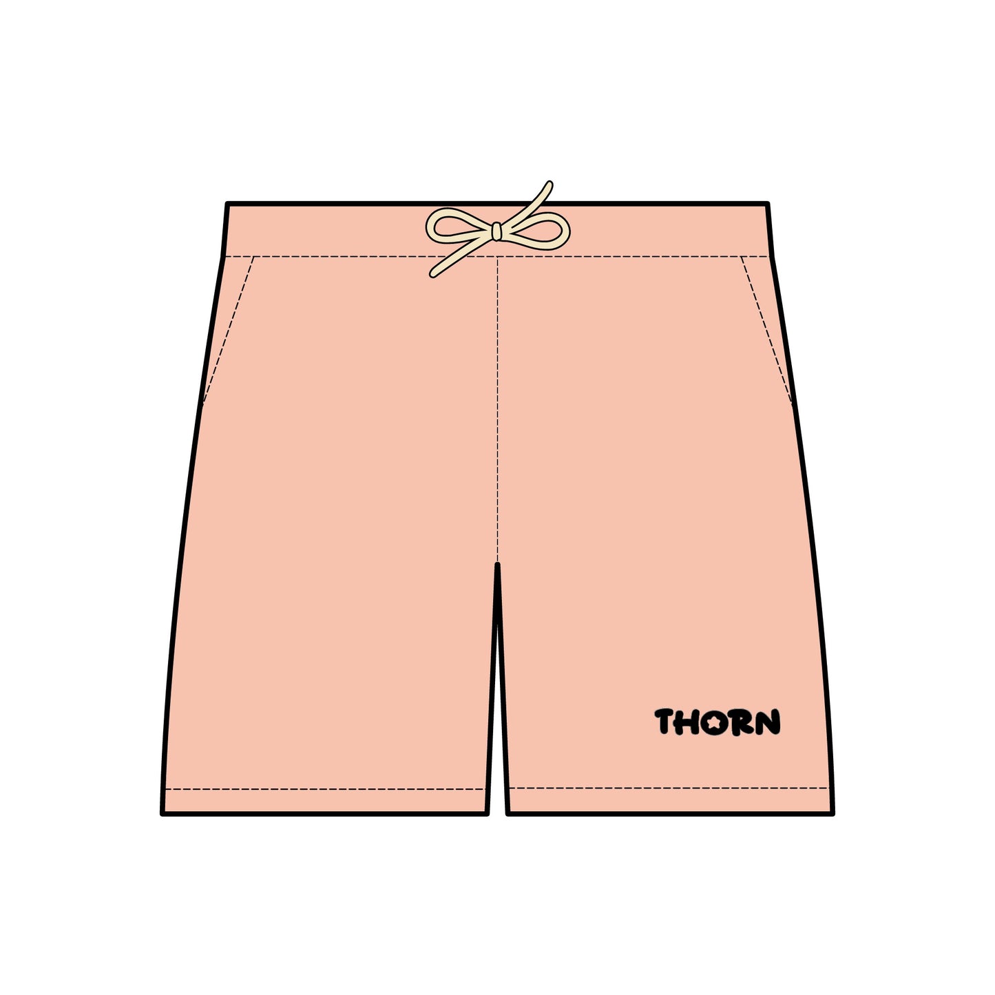 Garment-Dyed Lightweight Fleece Sweat Shorts Thorn Brand