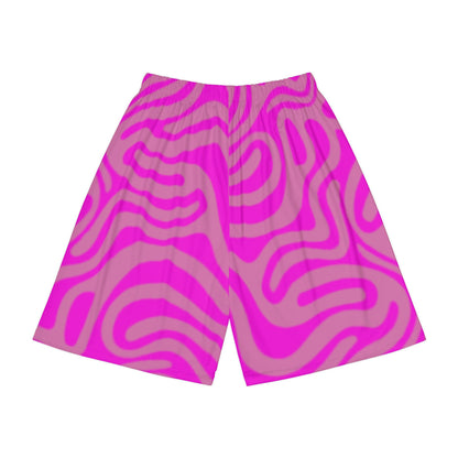 Pink Sports Shorts