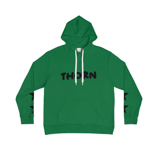 Green star hoodie