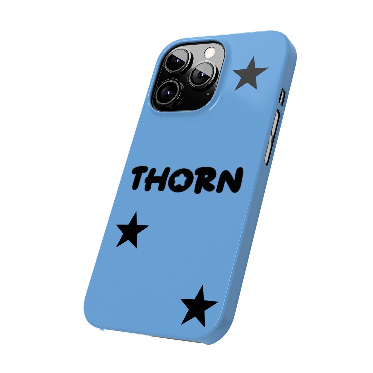 sky blue Thorn Iphone case