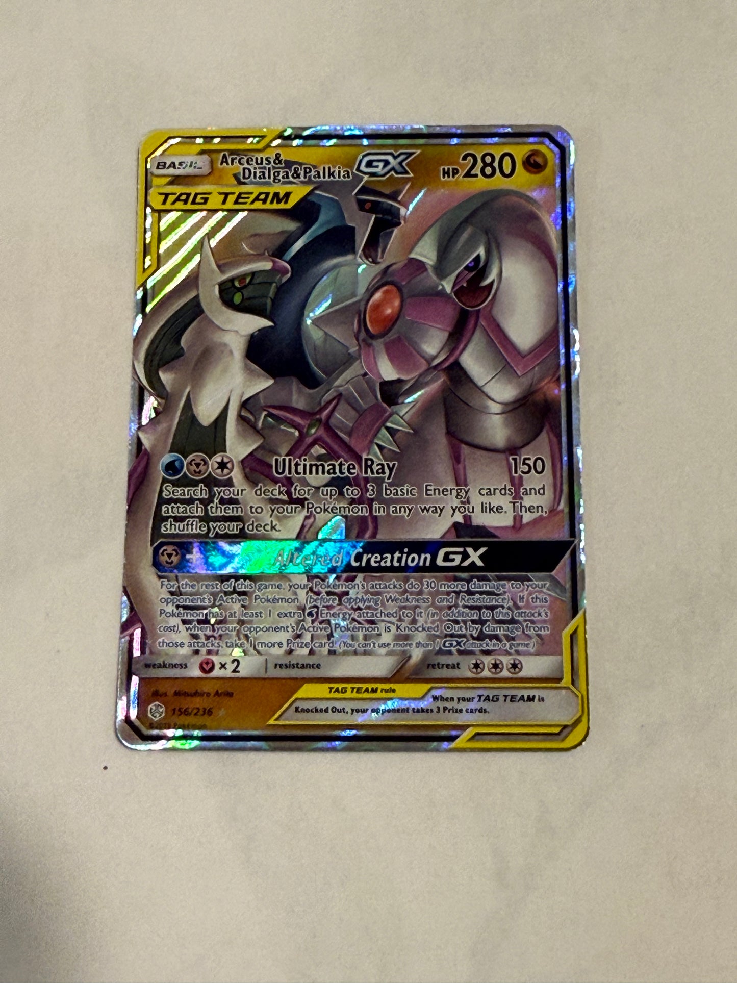 Arceus Dialga and palkia Tag Team