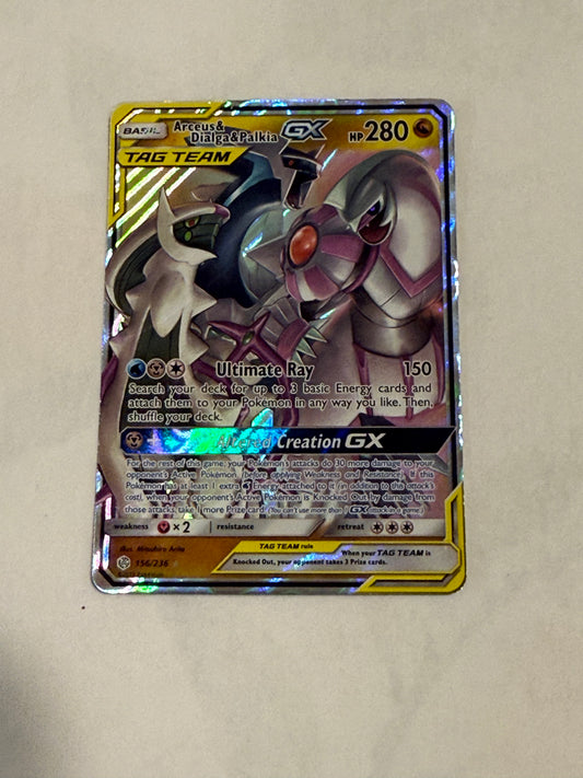 Arceus Dialga and palkia Tag Team